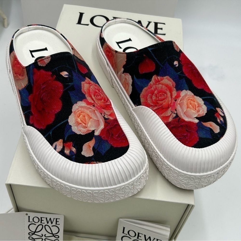 Women’s Loewe multicolor slip in sneakers size 40 in Spain